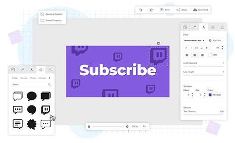 Online Twitch Panel Maker - Free & Easy to Use | Snappa