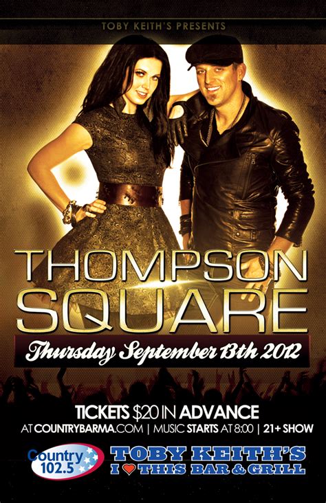 Tickets for Thompson Square in Foxborough from ShowClix