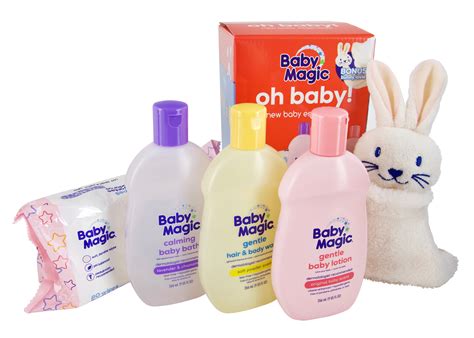 Baby Magic Oh Baby! Gift Set, Gentle Lotion and Hair and Body Wash ...
