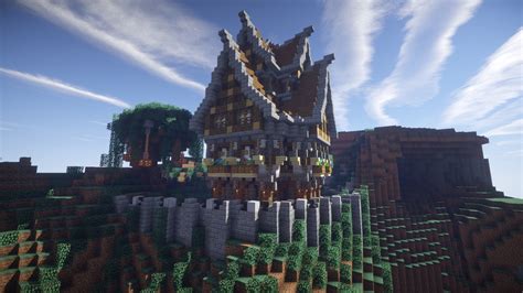 17 Small Medieval House Schematic Minecraft Project