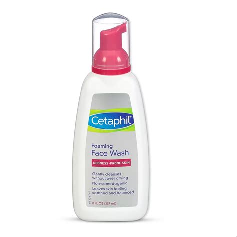 Cetaphil Redness Control Daily Foaming Face Wash For Redness Prone Skin ...