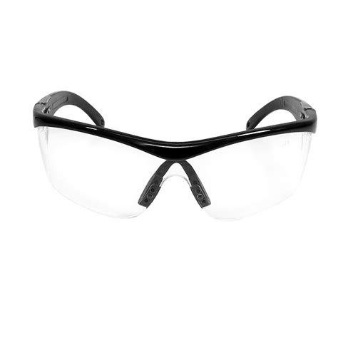 Framed Safety Eye Glasses with Side Shields for UV and Impact Defense ...