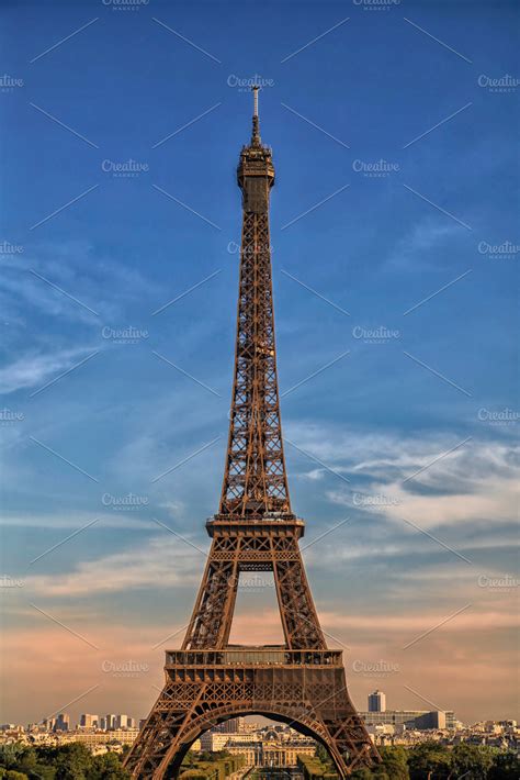 Eiffel tower in France | Architecture Stock Photos ~ Creative Market