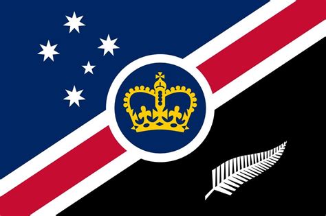 My designs for an Australia-New Zealand union : vexillology