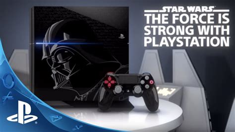 Darth Vader-Inspired PS4 System Revealed, Two Star Wars Bundles Out ...