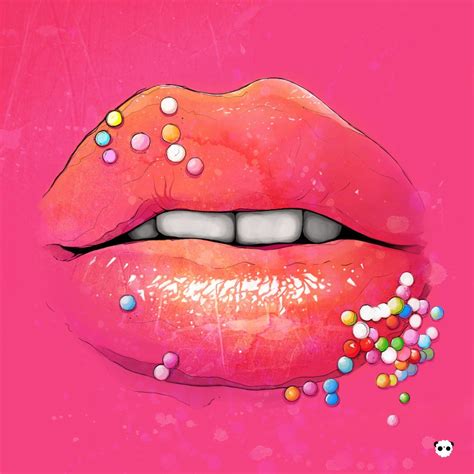 Candy Lips Wallpapers - Top Free Candy Lips Backgrounds - WallpaperAccess