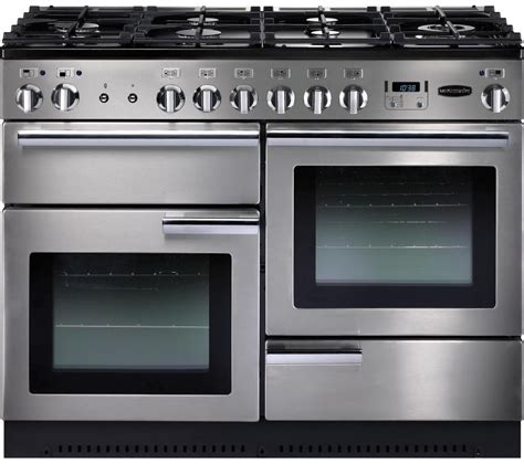 Buy RANGEMASTER Professional+ 110 Gas Range Cooker - Stainless Steel & Chrome | Free Delivery ...