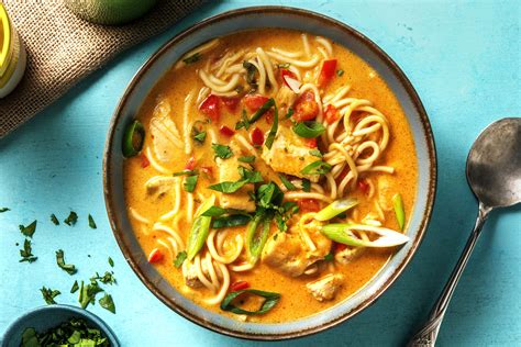 Chicken Laksa with Noodles & Corn Recipe | HelloFresh