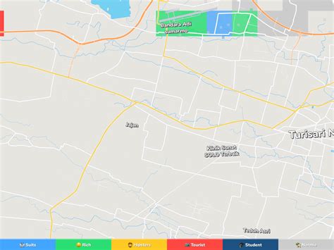 Surakarta Neighborhood Map