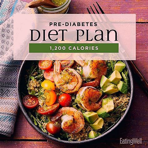 Pre-Diabetes Diet Plan: 1,200 Calories - This easy 7-day meal plan ...