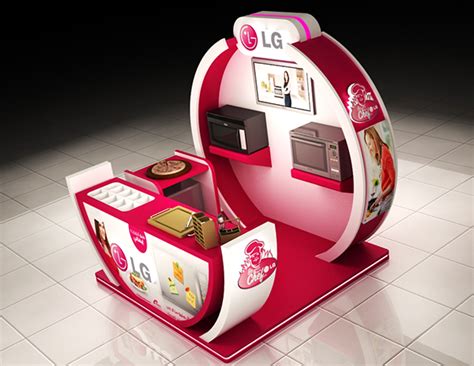 LG activation booth 2015 on Behance