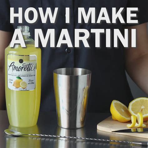 Premium Lemon Drop Martini Mix — Amoretti