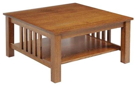 Coffee Table: Square Oak Coffee Tables (#15 of 50 Photos)