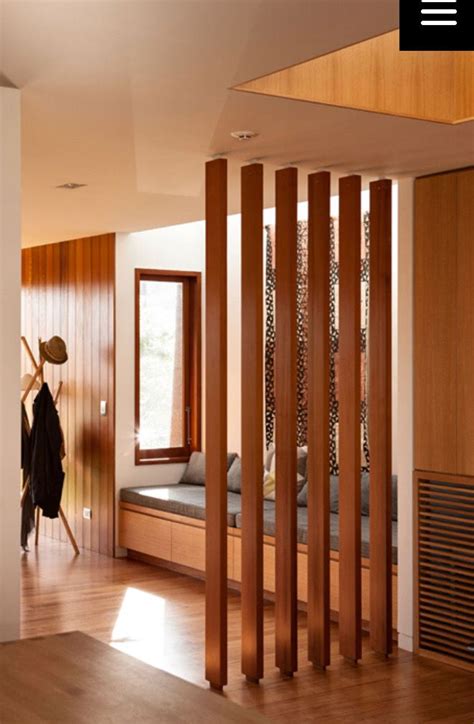 Pin by Greg Adamson on Block Walls & Room Dividers | Wooden room dividers, Simple room, Living ...