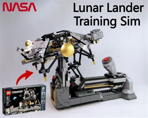 LEGO MOC Lunar Lander Training Sim by Krugaar | Rebrickable - Build with LEGO