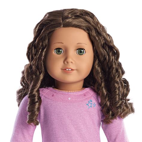 American Girl Truly Me Doll Hazel Eyes, Medium Skin And Curly Dark ...