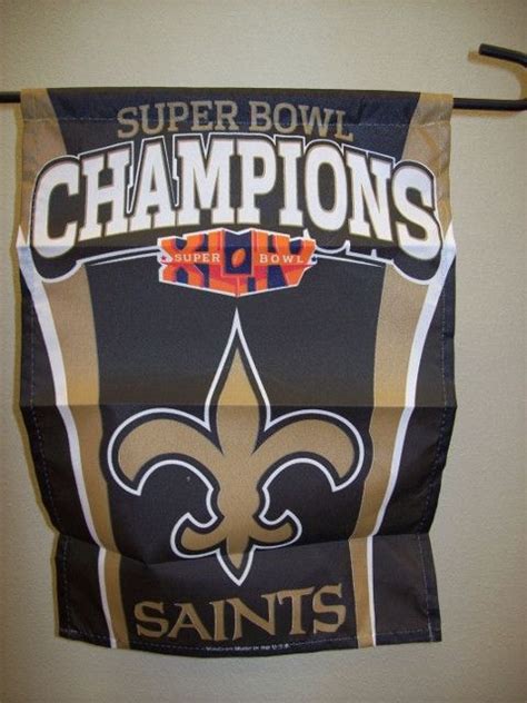 New Orleans Saints 11"x15" Garden Flag | Saints super bowl, New orleans, New orleans saints