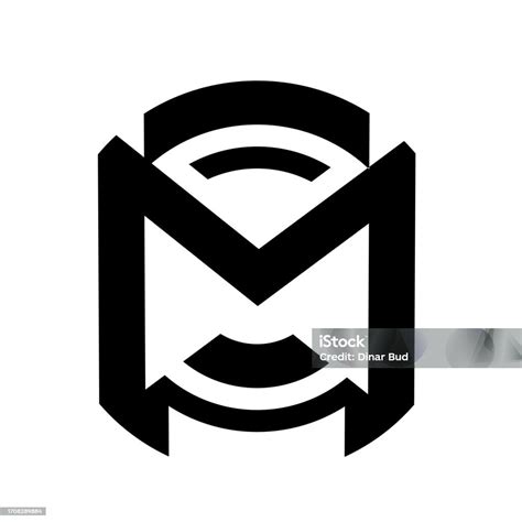 Monogram Letter M Stock Illustration - Download Image Now - Abstract, Advertisement, Alphabet ...