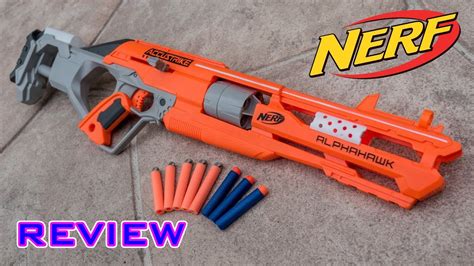 [REVIEW] Nerf Elite Accustrike Alphahawk Unboxing, Review, & Firing ...