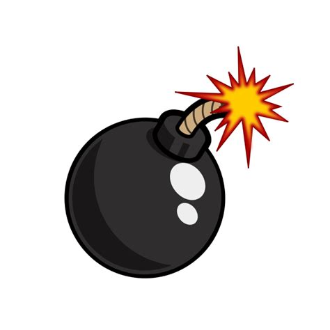 Cartoon bomb | Free SVG