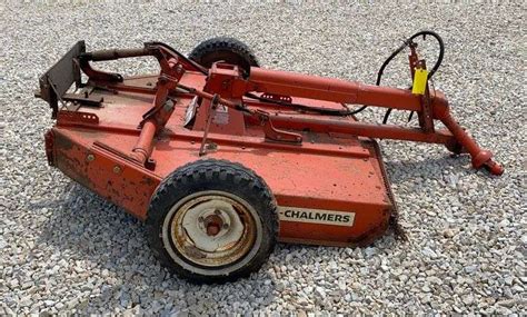 Allis Chalmers 6' pull type brush hog - Schneider Auctioneers LLC