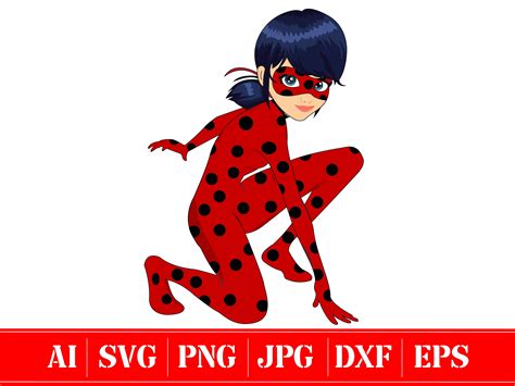 Ladybug Svg Miraculous SVG svg jpg ai png dxf eps | Etsy