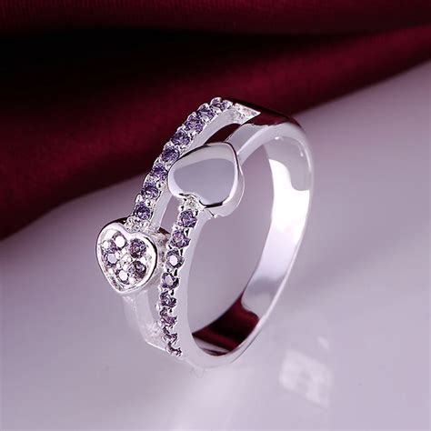 Silver 925 jewelry Cheap sterling silver jewelry ring Silver fashion jewelry HMJYR395-in Rings ...