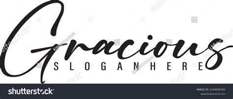 Black N White Signature Logo Design Stock Vector (Royalty Free ...