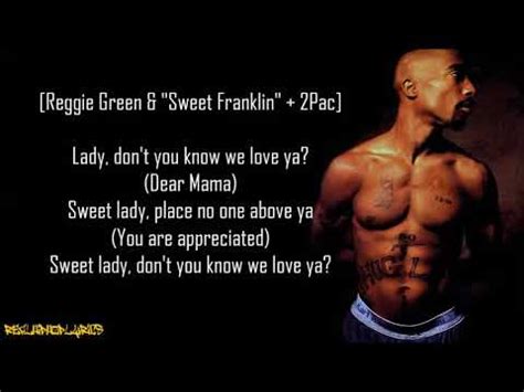 Tupac Shakur Dear Mama Songtext