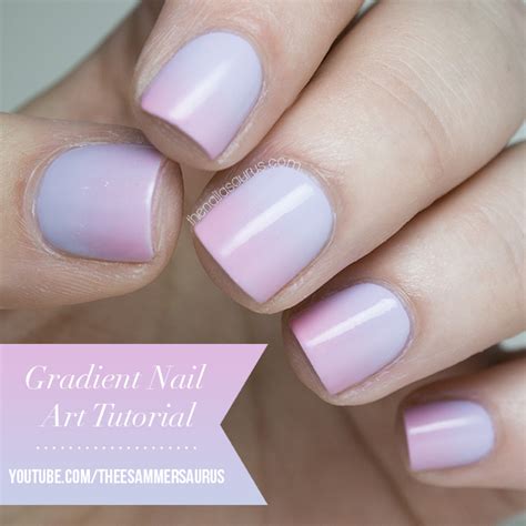 The Nailasaurus | UK Nail Art Blog - Gradient Nail Art Tutorial Video and FAQ - The Nailasaurus ...