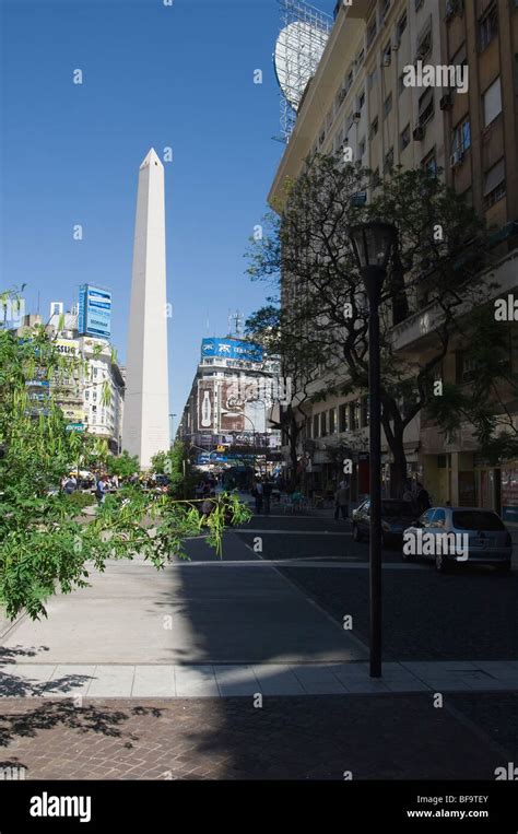 El Obelisco, The Obelisk, Avenida 9 de Julio, Buenos Aires, Argentina ...