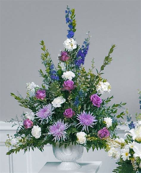 Lovely Lavender Pedestal Arrangement in St. Peters, MO | Premier ...