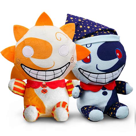 Buy FNAF Sundrop Plushies 2pcs Sun and Moon Plush FNAF 9.84in FNAF ...