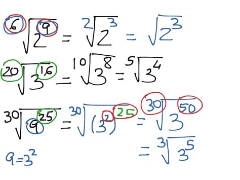 Simplificar radicales | Math, 3eso, Radicales | ShowMe