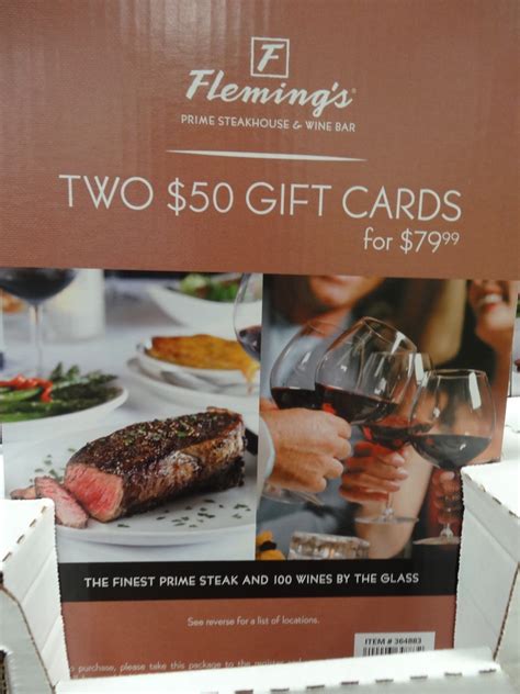 Fleming’s Steakhouse Discount Gift Card