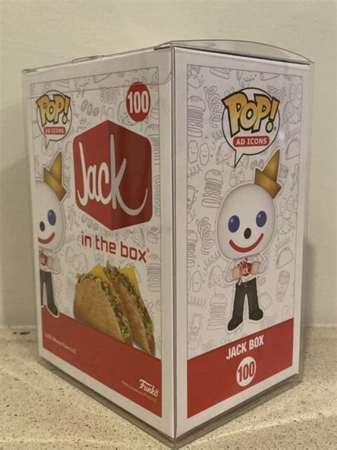 Funko POP! Ad Icons Jack in the Box 100 SDCC 2020 Summer Convention LE ...