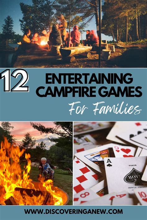 Campfire Games for Kids, Adults and Families — discovering anew