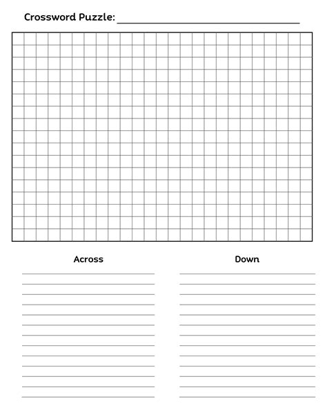 4 Best Images of Blank Word Search Puzzles Printable - Printable Word Search Template, Blank ...