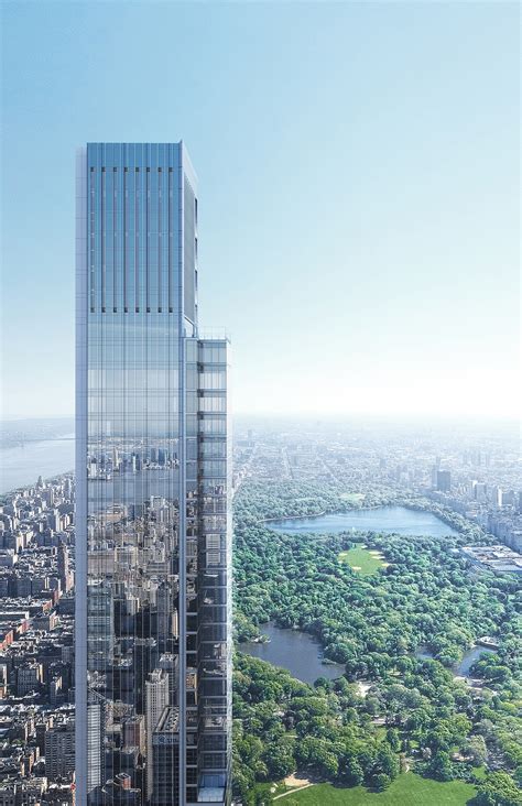 Central Park Tower tops out to become the world's tallest residential ...