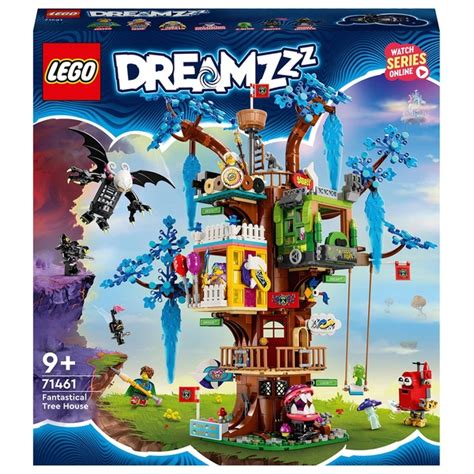 LEGO DREAMZzz 71461 Fantastical Tree House Building Toy Set | Smyths ...