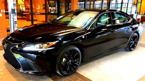 2021 Lexus ES350 F Sport Black Line Edition Walkaround - YouTube