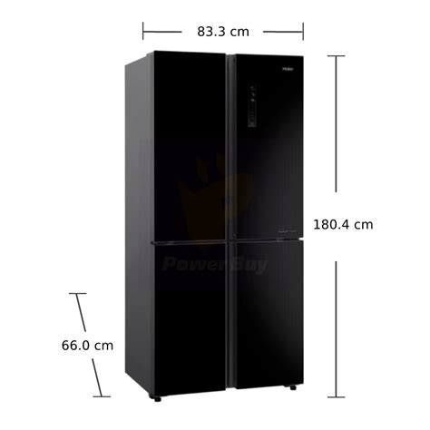 Buy HAIER 4 Doors Refrigerator (16 Cubic, Black Crystal) HRF-MD456GB at ...