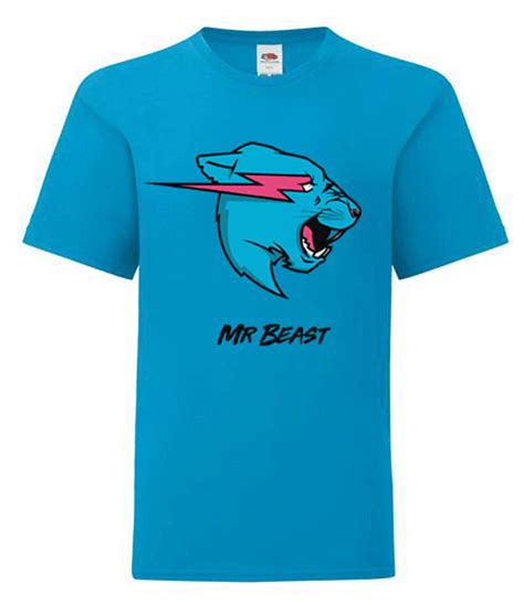 Mr Beast Inspired Logo Kids T-shirt Gamer YouTube | Etsy