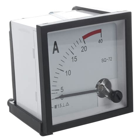 Gtbl Ac A Current Testing Analog Panel Meter Ammeter Square In | My XXX ...