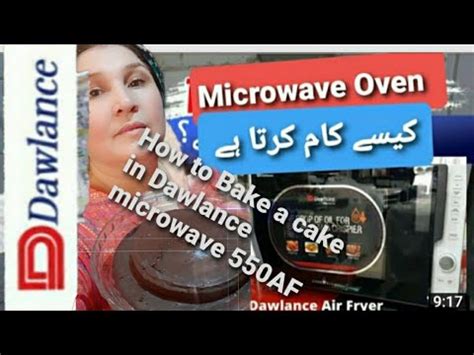Dawlance Air Fryer DW550AF|How To Bake cake in Dawlance microwave Air ...