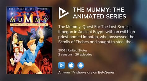 Watch The Mummy: The Animated Series streaming