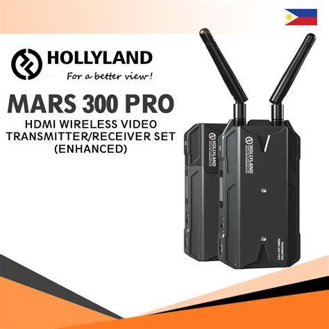 Hollyland Mars 300 PRO HDMI Wireless Video Transmitter/Receiver Set ...