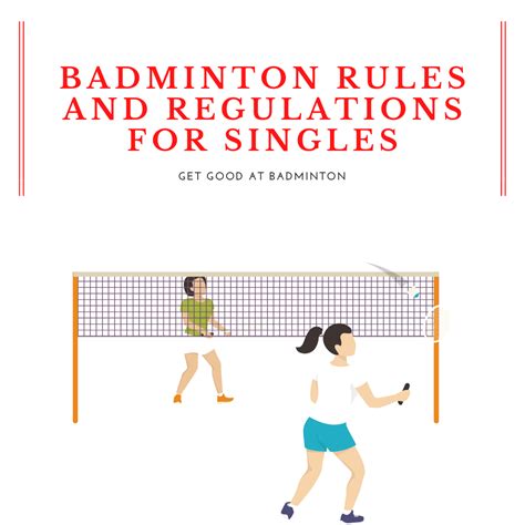 Badminton Rules and Regulations For Singles - Get Good At Badminton