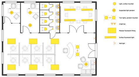 Office Reflected Ceiling Plan | Ceiling plan, Lighting design interior, Architectural lighting ...