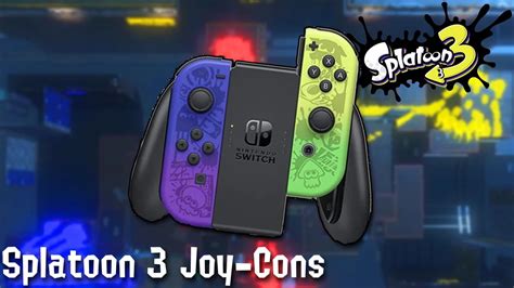 I Played Splatoon 3 With The Special Edition Joy-Cons! (Team Gear ...